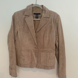 NY&C  Faux suede tan blazer